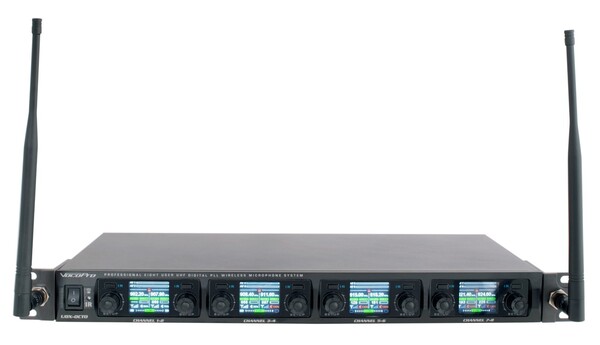 ALL-INCLUSIVE 8-USER PROF DIGITAL PLL WIRELESS SYSTEM BOTH HANDHELD & BODY PACK W/ HEADSET MIC